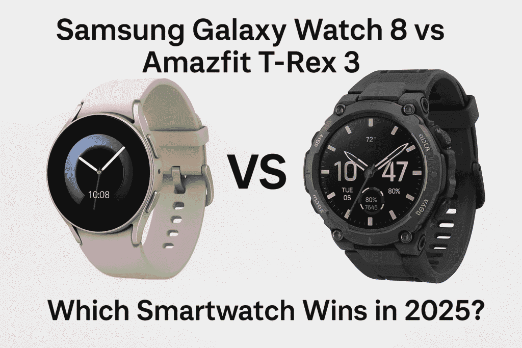 Samsung Galaxy Watch 8 vs Amazfit T-Rex 3
