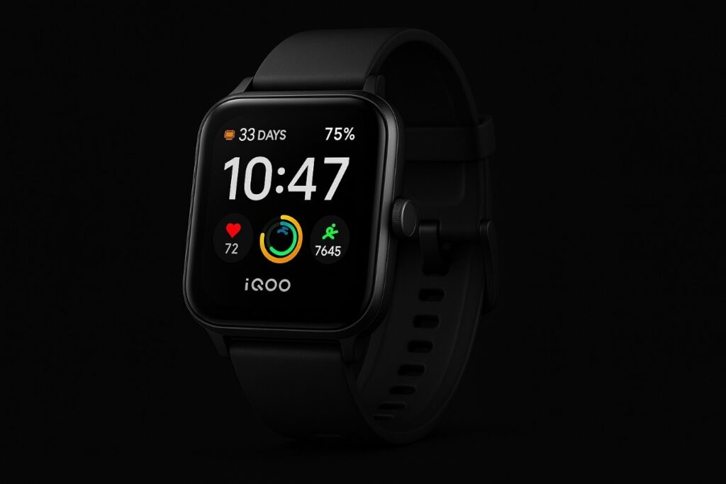 iQOO Watch GT 2 Blue OS, black colour