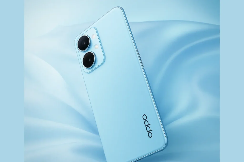 OPPO Reno15 Pro in Blue Colour