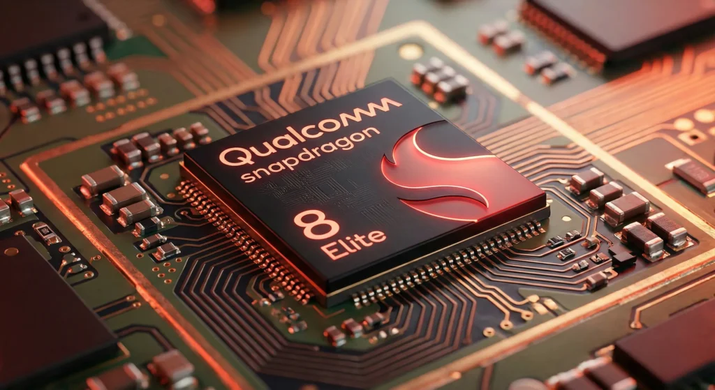 Showing The Image Of Snapdragon 8 Elite Chipset
