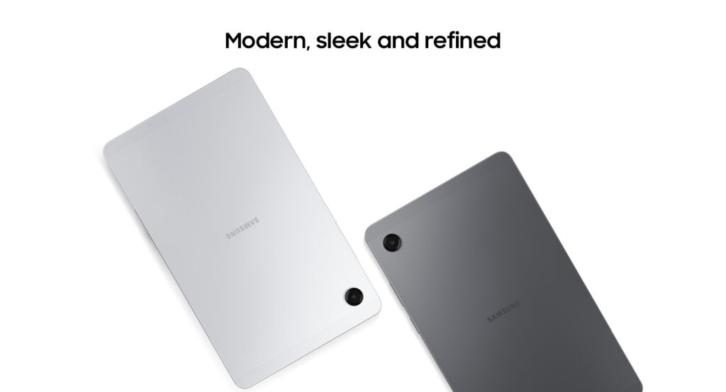 Samsung Galaxy Tab A11 Showing Its Ultra Thin Design