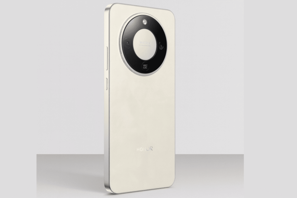 honor magic 8 lite Image in White-Cream Colour