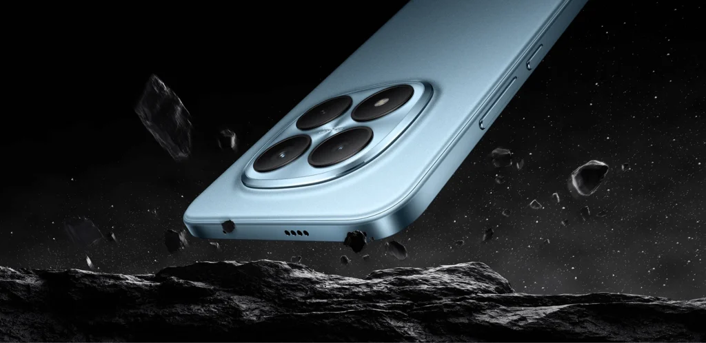 Xiaomi Redmi Note 15 Pro+ 5G in blue colour