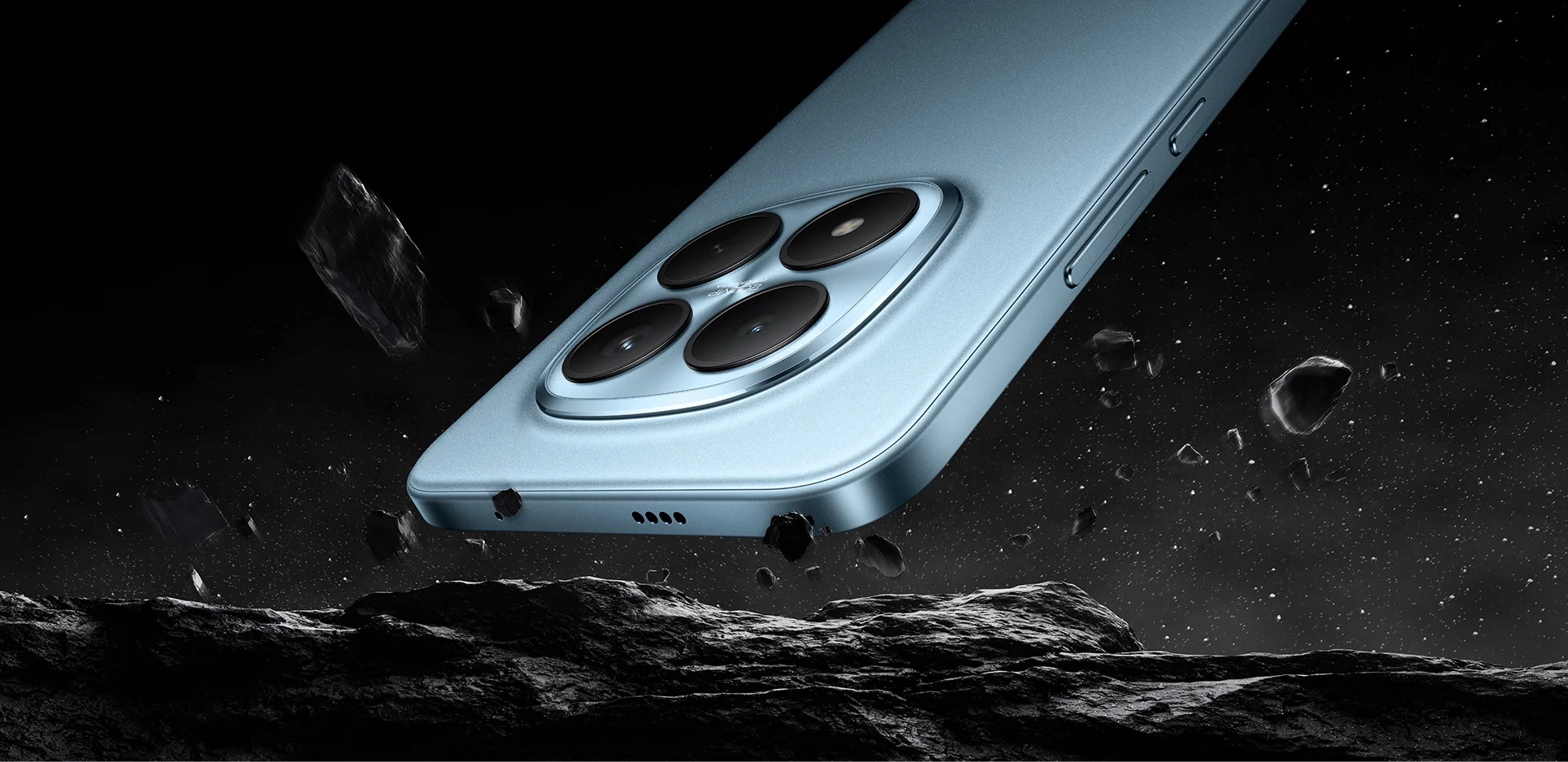 Xiaomi Redmi Note 15 Pro+ 5G in blue colour