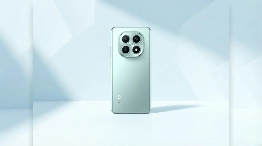 irst look at the POCO M8 5G smartphone it comes with Xiaomi hyper os