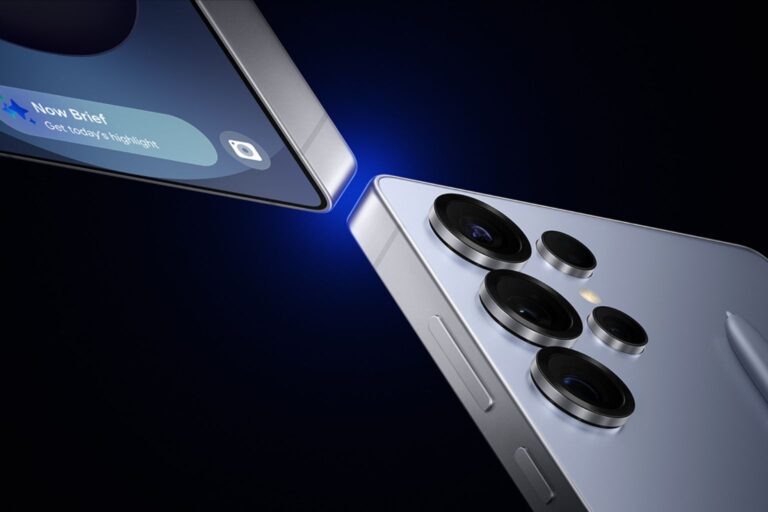 Samsung Galaxy S26 Ultra rear design showing quad camera setup and Samsung branding