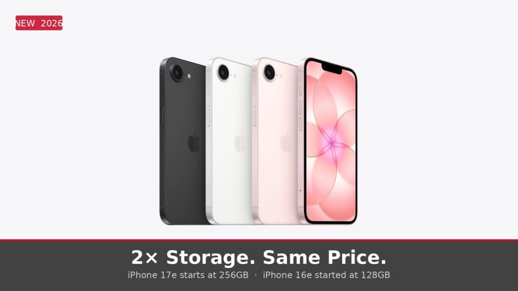 Is the iPhone 17e worth buying? Apple has doubled the base storage to 256GB at the same price as the iPhone 16e. Here's what that means for everyday users in 2026.