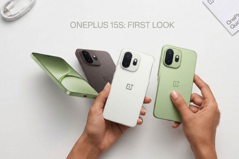 OnePlus 15S expected price in India with storage variants and color options first look