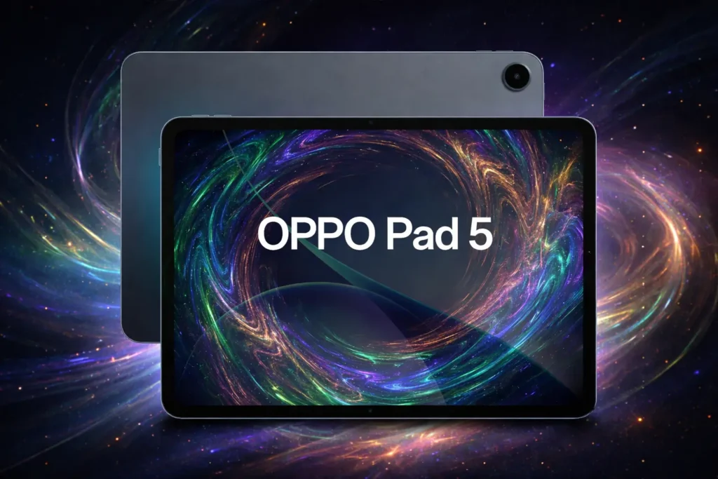Oppo Pad 5 tablet with 12.1-inch 2.8K display and 10,050mAh battery launched in India
