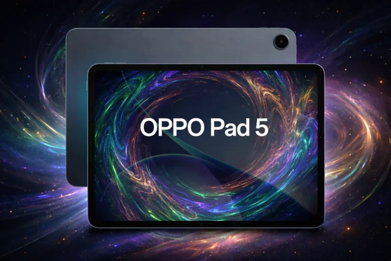 Oppo Pad 5 tablet with 12.1-inch 2.8K display and 10,050mAh battery launched in India